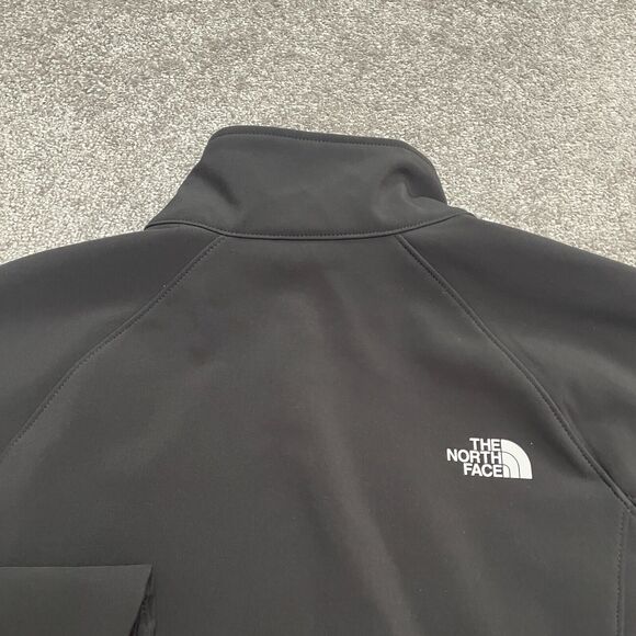 The North Face Windwall Barrier Softshell Jacket Womens Large Black Outdoor Hike - Picture 15 of 16